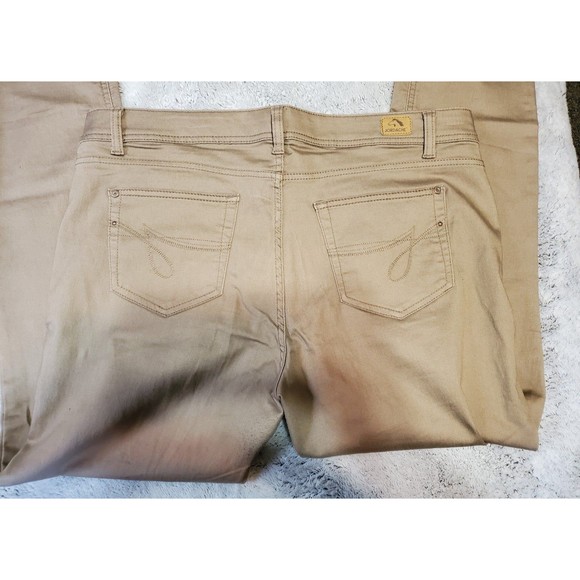 Jordache size 18 skinny tan khaki pants 40" waist - Picture 4 of 5
